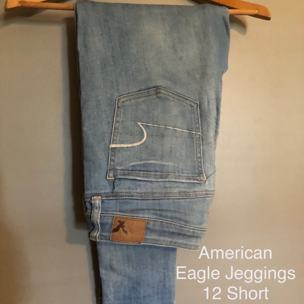 american eagle super super stretch jeggings